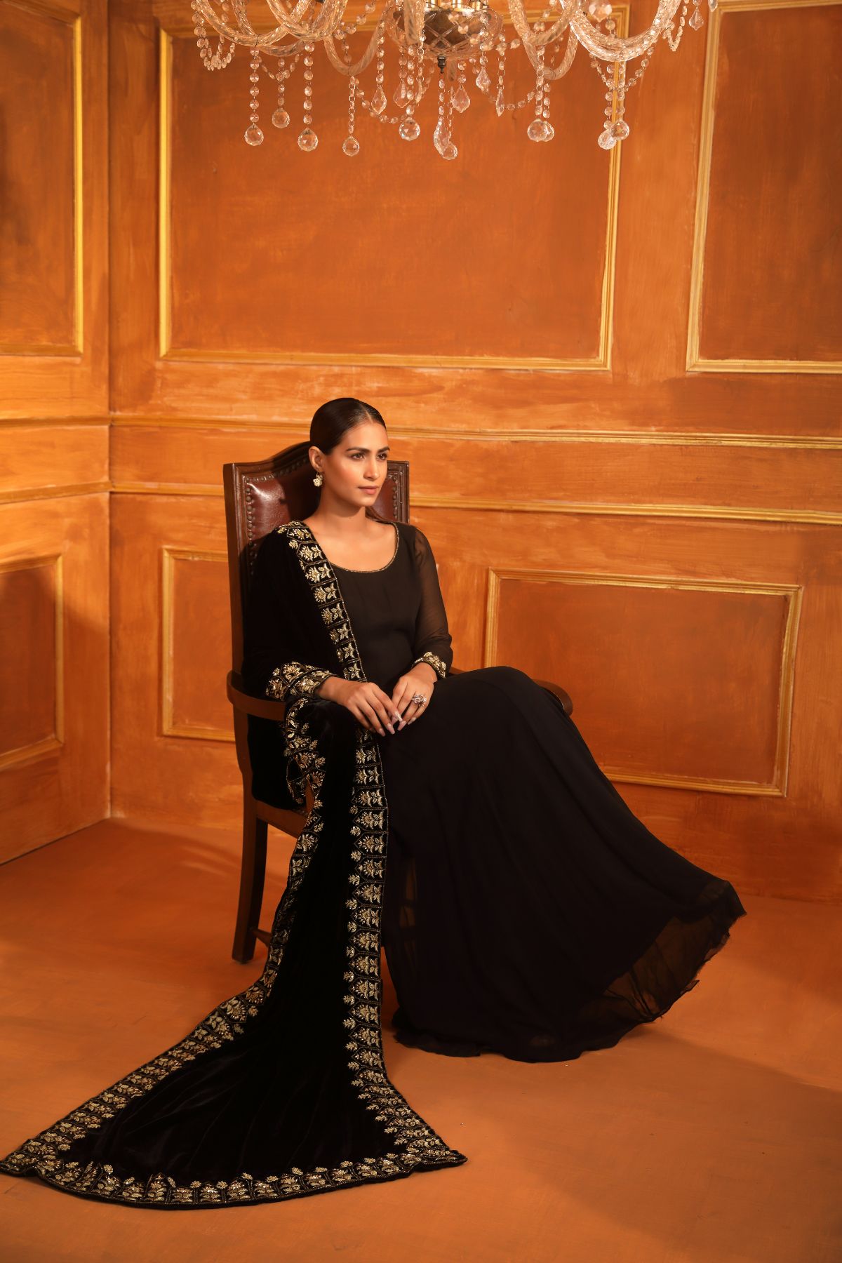 Blacksand Anarkali Set