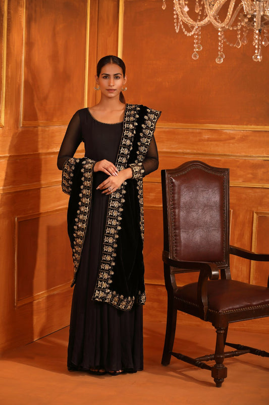 Blacksand Anarkali Set