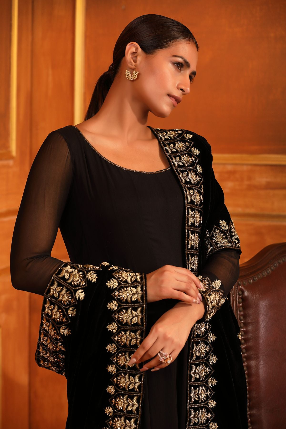 Blacksand Anarkali Set