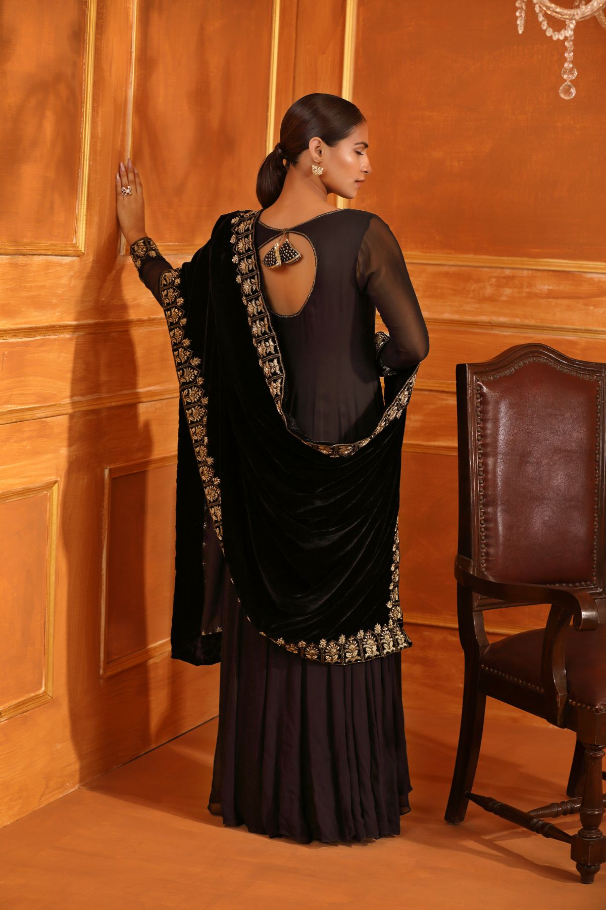 Blacksand Anarkali Set